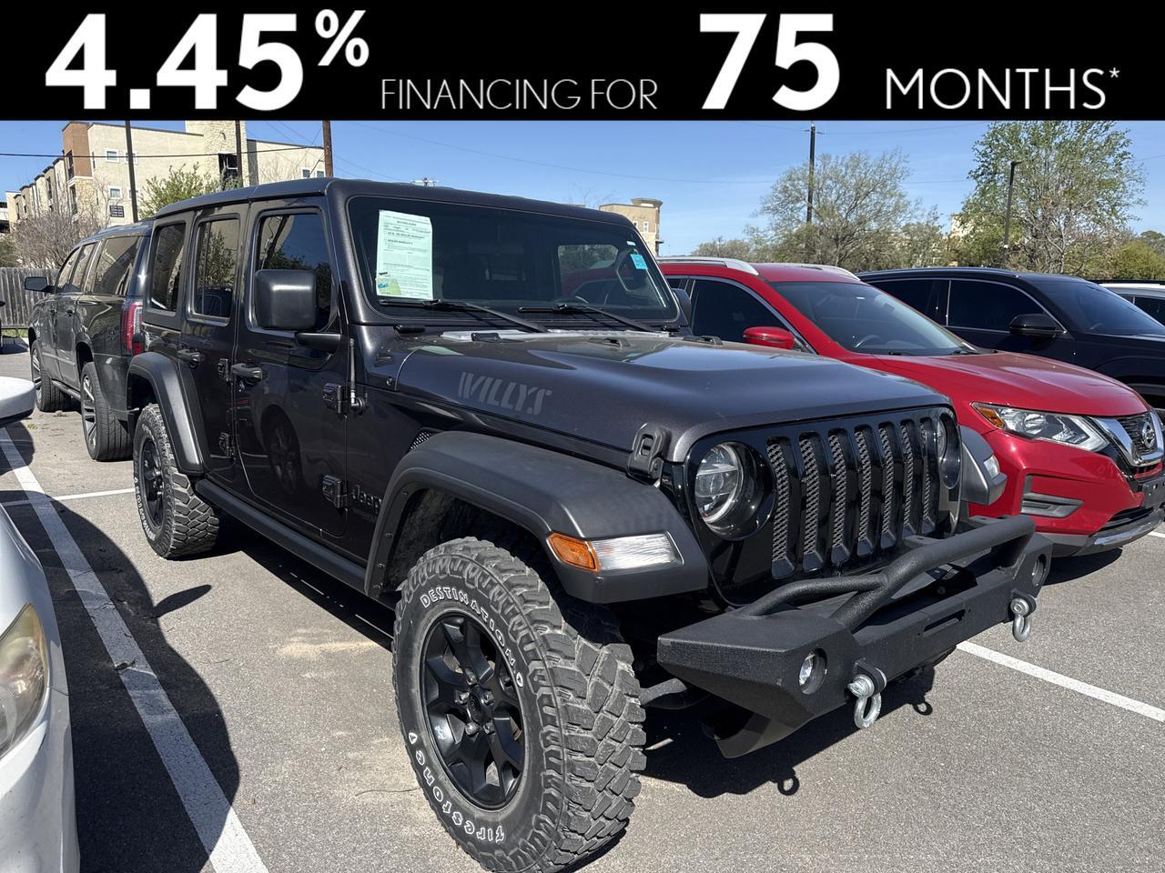 2021 Jeep Wrangler Unlimited Willys