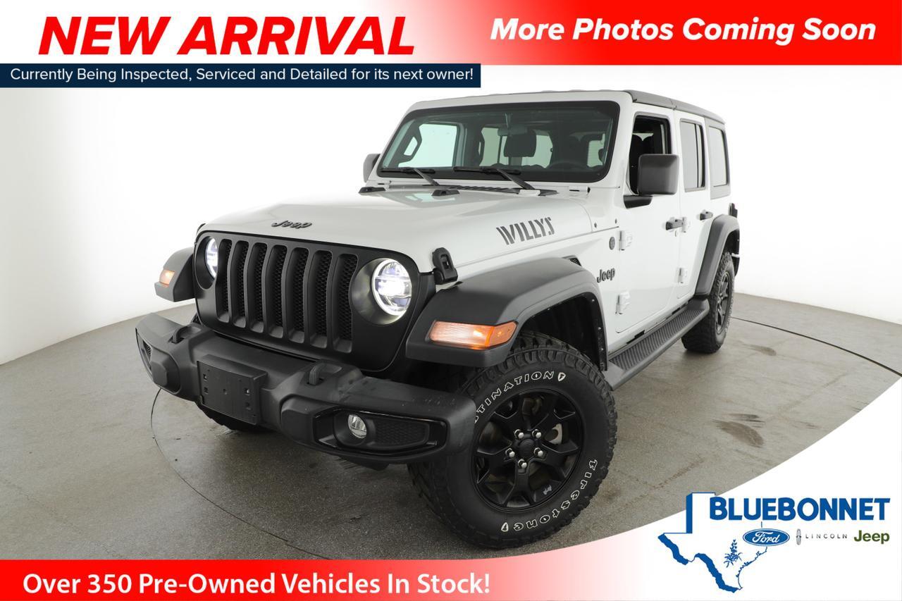 2021 Jeep Wrangler Unlimited Willys New Braunfels TX