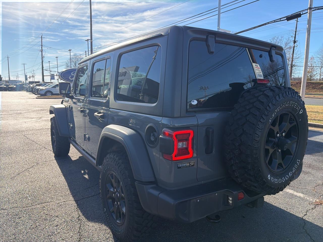 2021 Jeep Wrangler Unlimited Willys Gaithersburg MD
