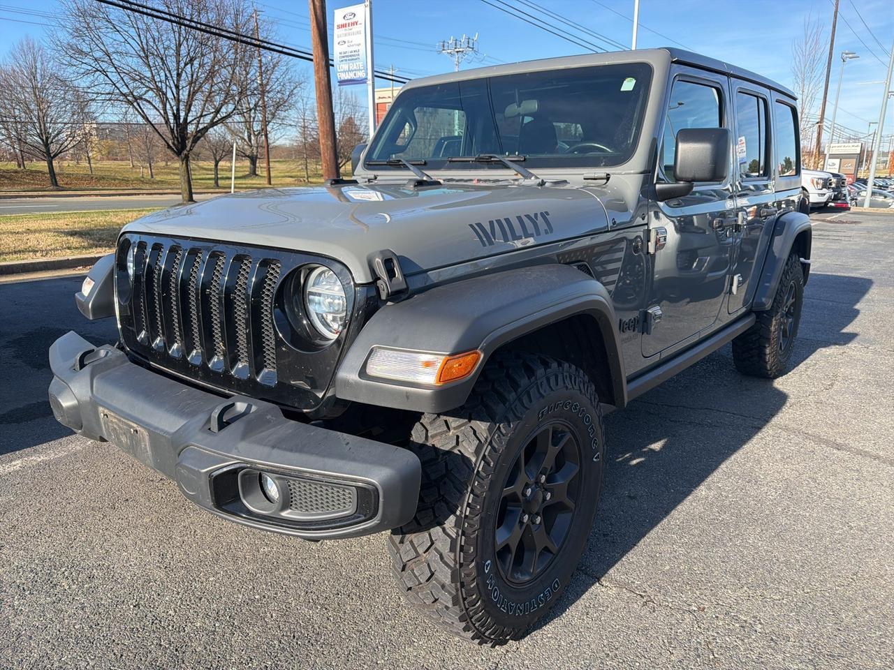 2021 Jeep Wrangler Unlimited Willys Gaithersburg MD