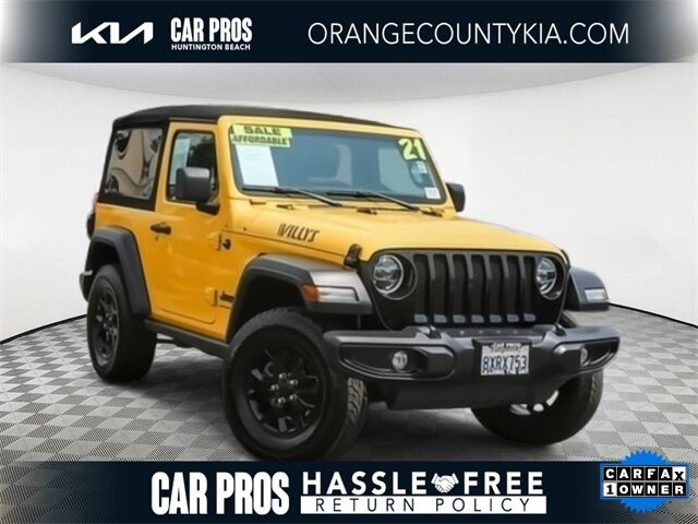 2021 Jeep Wrangler Willys Huntington Beach CA