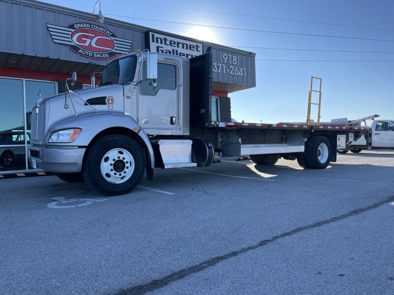 2021 KENWORTH T270 Paccar 6.7L Diesel Flatbed Collinsville OK