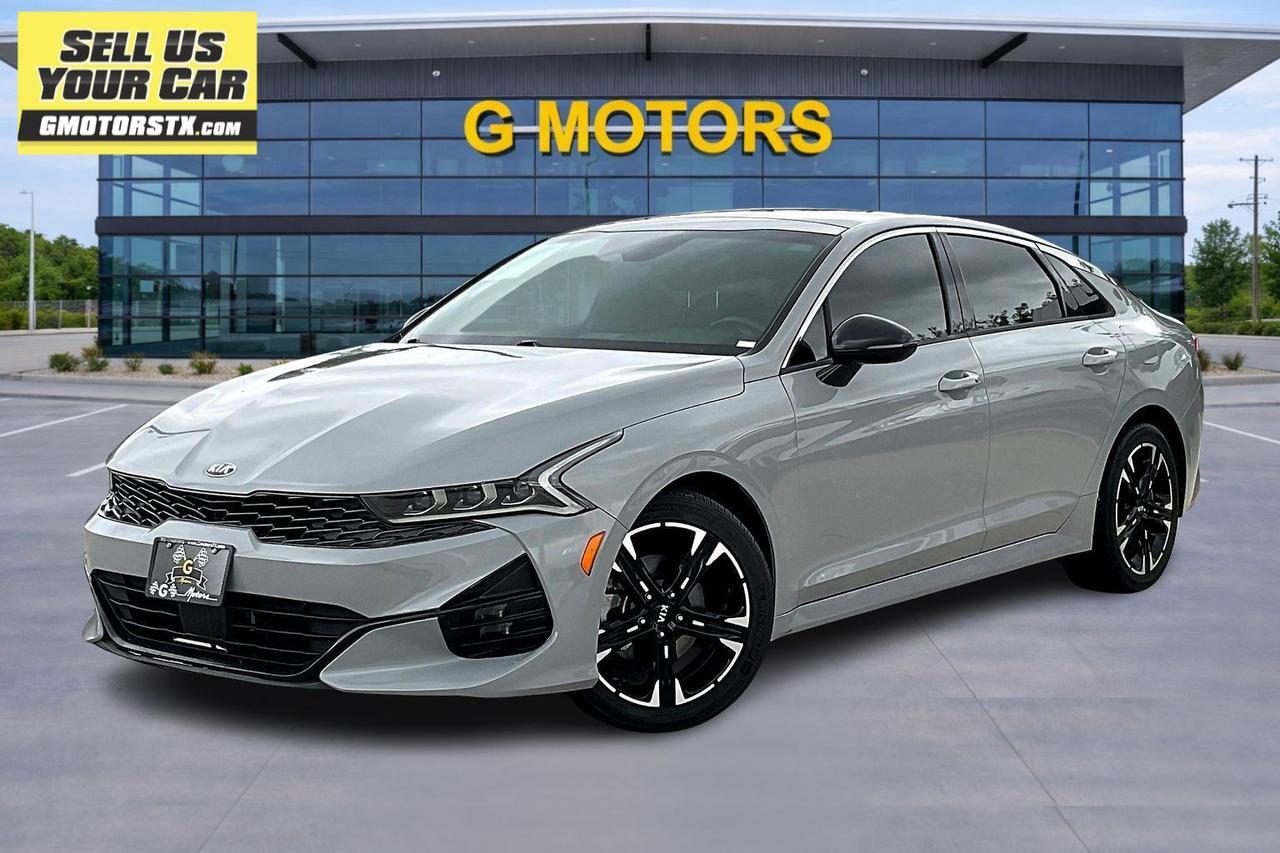 Gray 2021 Kia K5 GT-Line FWD Sedan Front-Wheel Drive Automatic