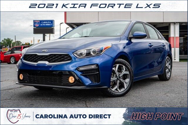 2021 Kia Forte LXS / Drive Wise Tech / CarPlay / Drive Modes! High Point NC