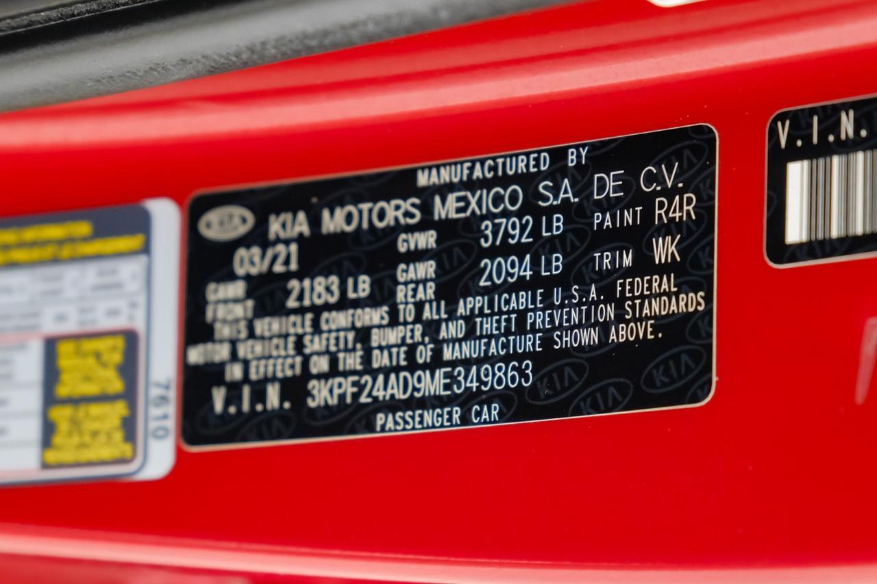 2021 Kia Forte LXS FORWARD COLLISION WARNING LANE DEPARTURE LANE KEEPING ASSIST Carrollton TX