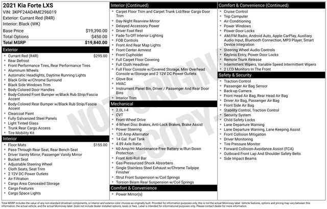 2021 Kia Forte LXS Raleigh NC