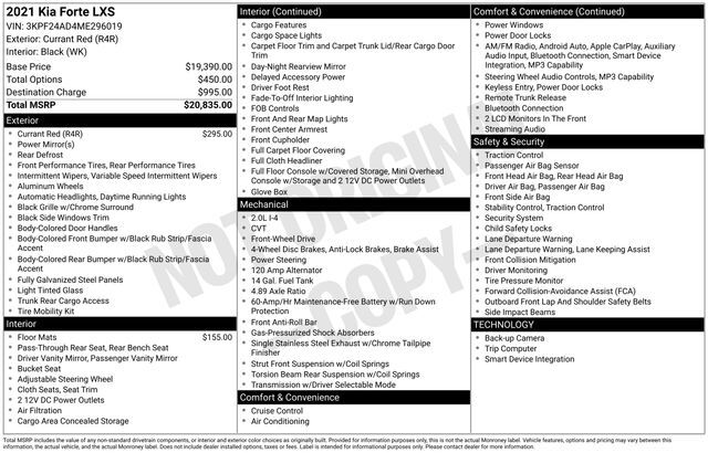 2021 Kia Forte LXS Raleigh NC