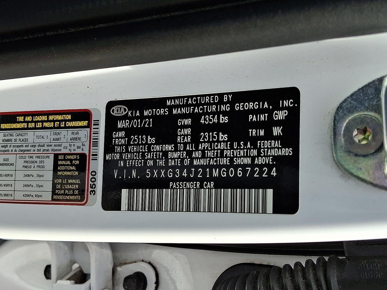 2021 Kia K5 EX Vineland NJ