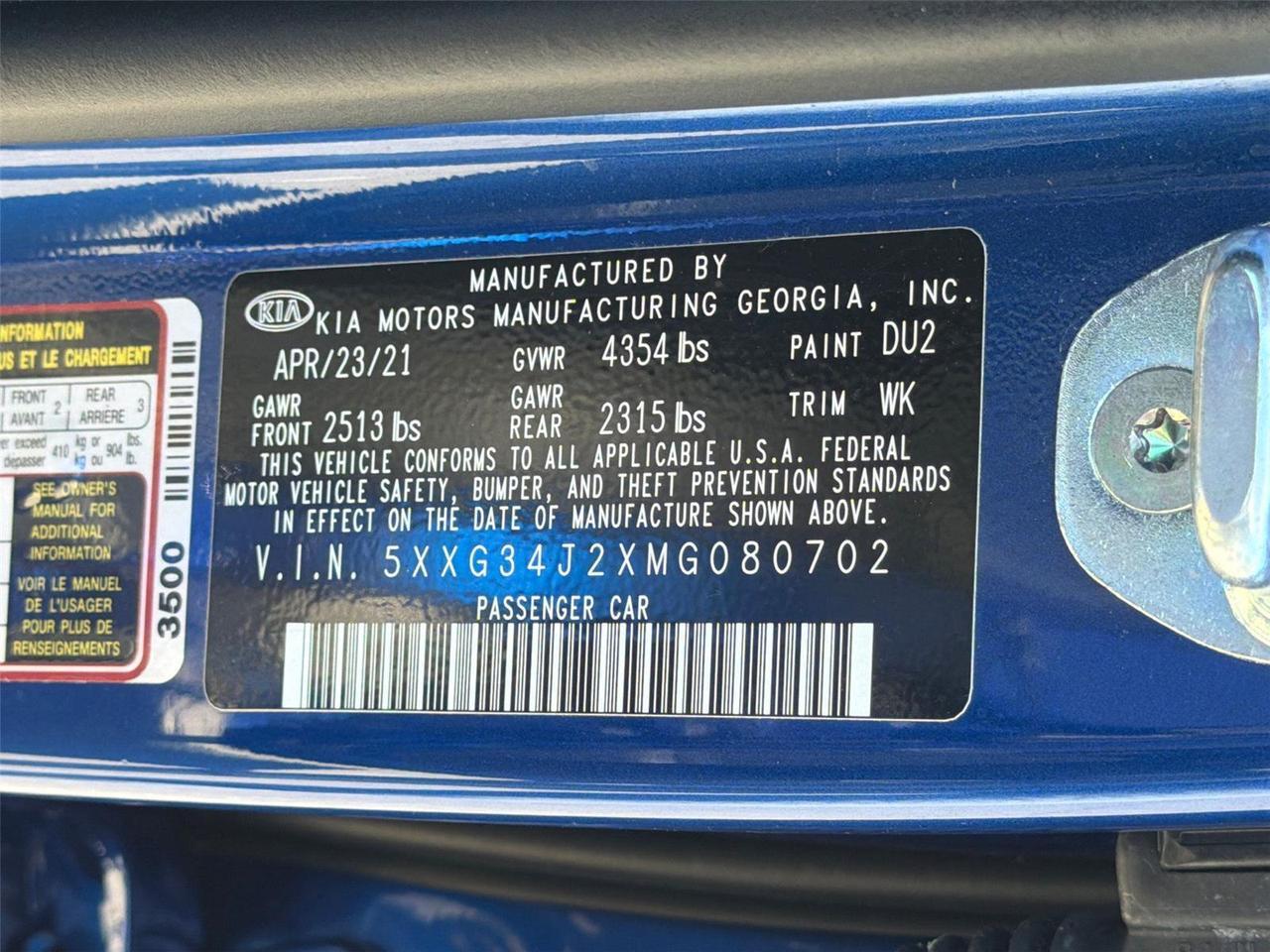 2021 Kia K5 EX Hagerstown MD