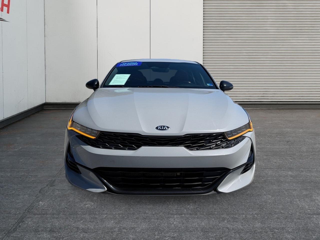 2021 Kia K5 GT-Line, BLUETOOTH, BACKUP CAMERA, POWER/HEATED MIRRORS, REMOTE START, REAR SPOILER, BLIND SPOT ALERT, LANE KEEP ASSIST, CLEAN CARFAX, THIS SPORTY K5 IS READY TO SPEED INTO YOUR DRIVEWAY! Norfolk VA