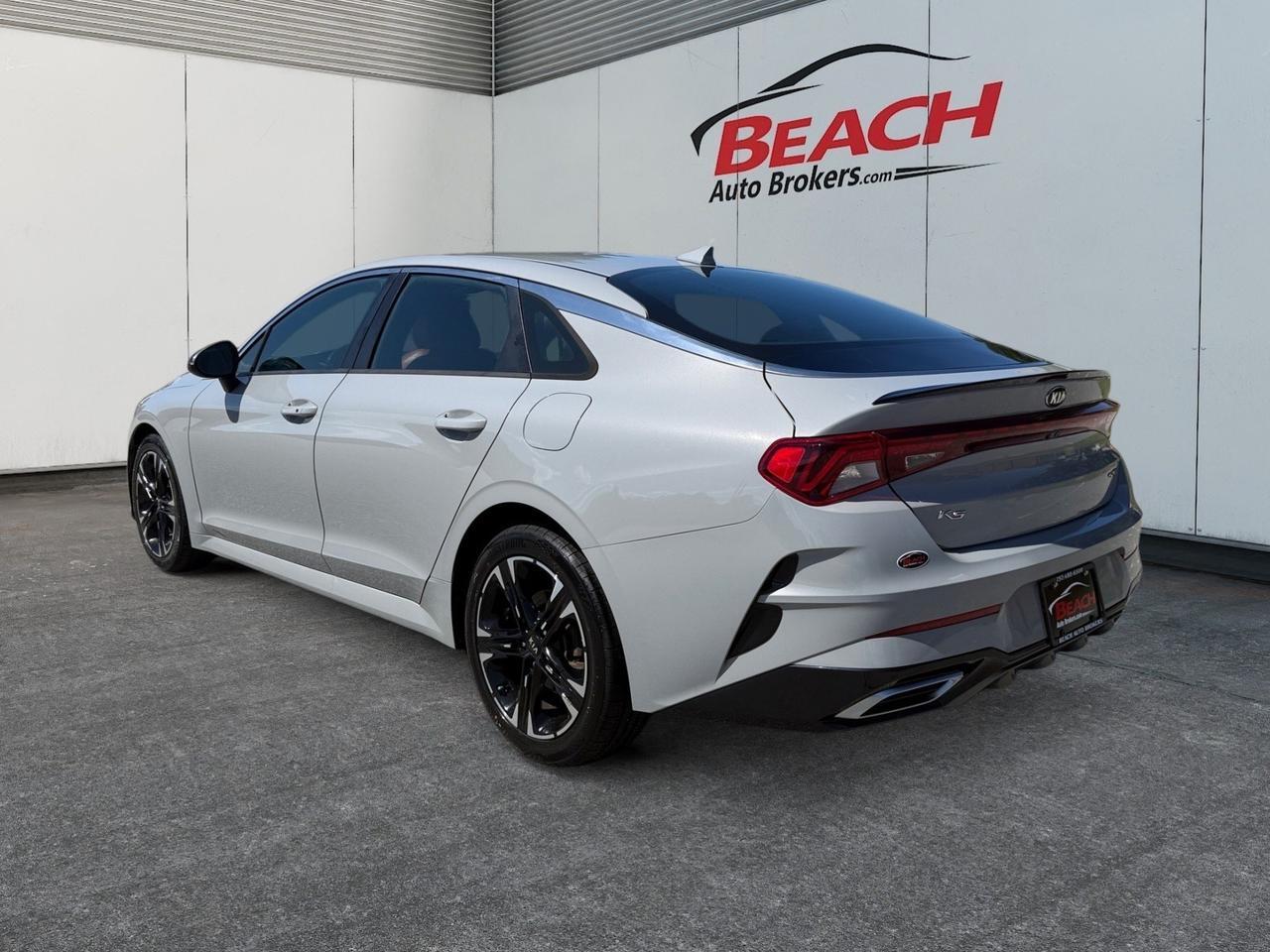 2021 Kia K5 GT-Line, BLUETOOTH, BACKUP CAMERA, POWER/HEATED MIRRORS, REMOTE START, REAR SPOILER, BLIND SPOT ALERT, LANE KEEP ASSIST, CLEAN CARFAX, THIS SPORTY K5 IS READY TO SPEED INTO YOUR DRIVEWAY! Norfolk VA
