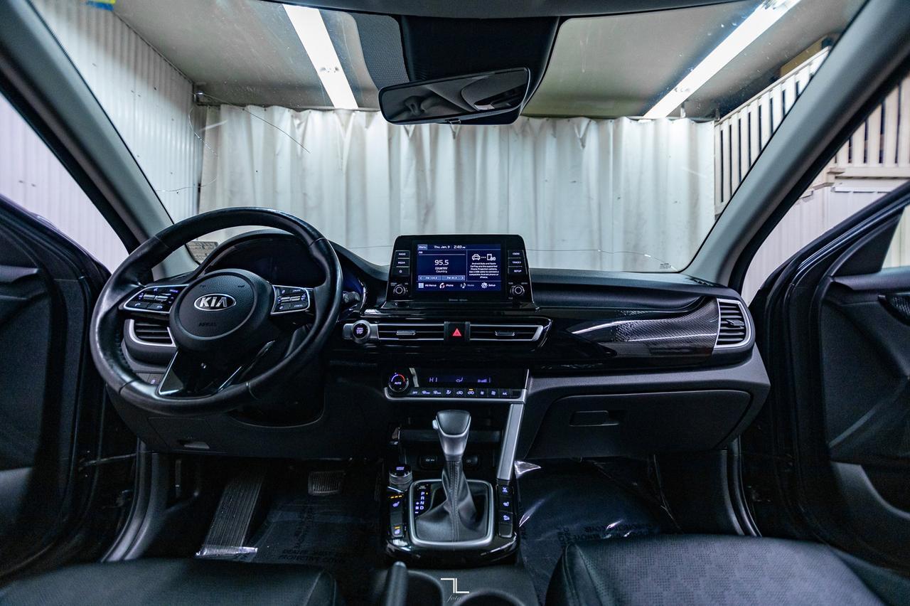 2021 Kia Seltos AWD EX Leather Roof BCam Red Deer AB