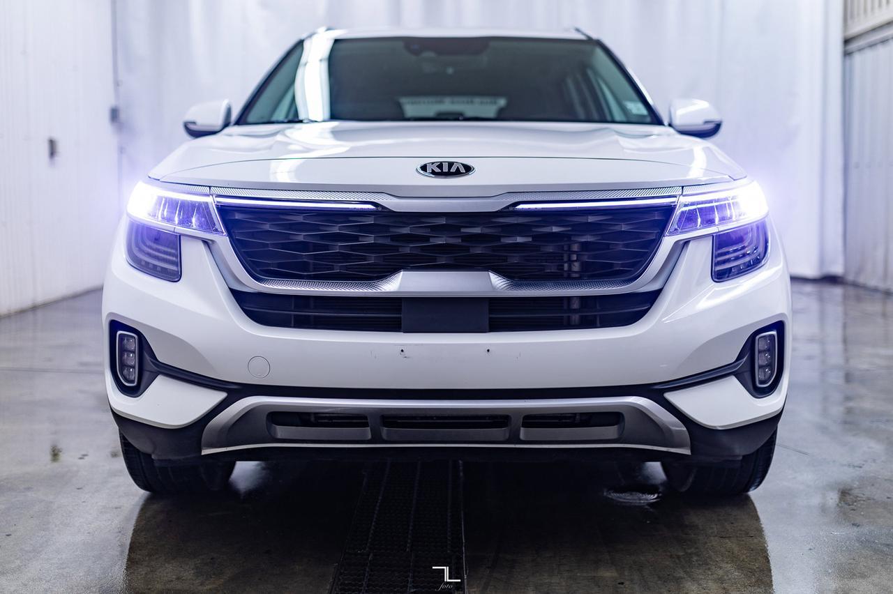 2021 Kia Seltos AWD SX Turbo Leather Roof Nav BCam Red Deer AB