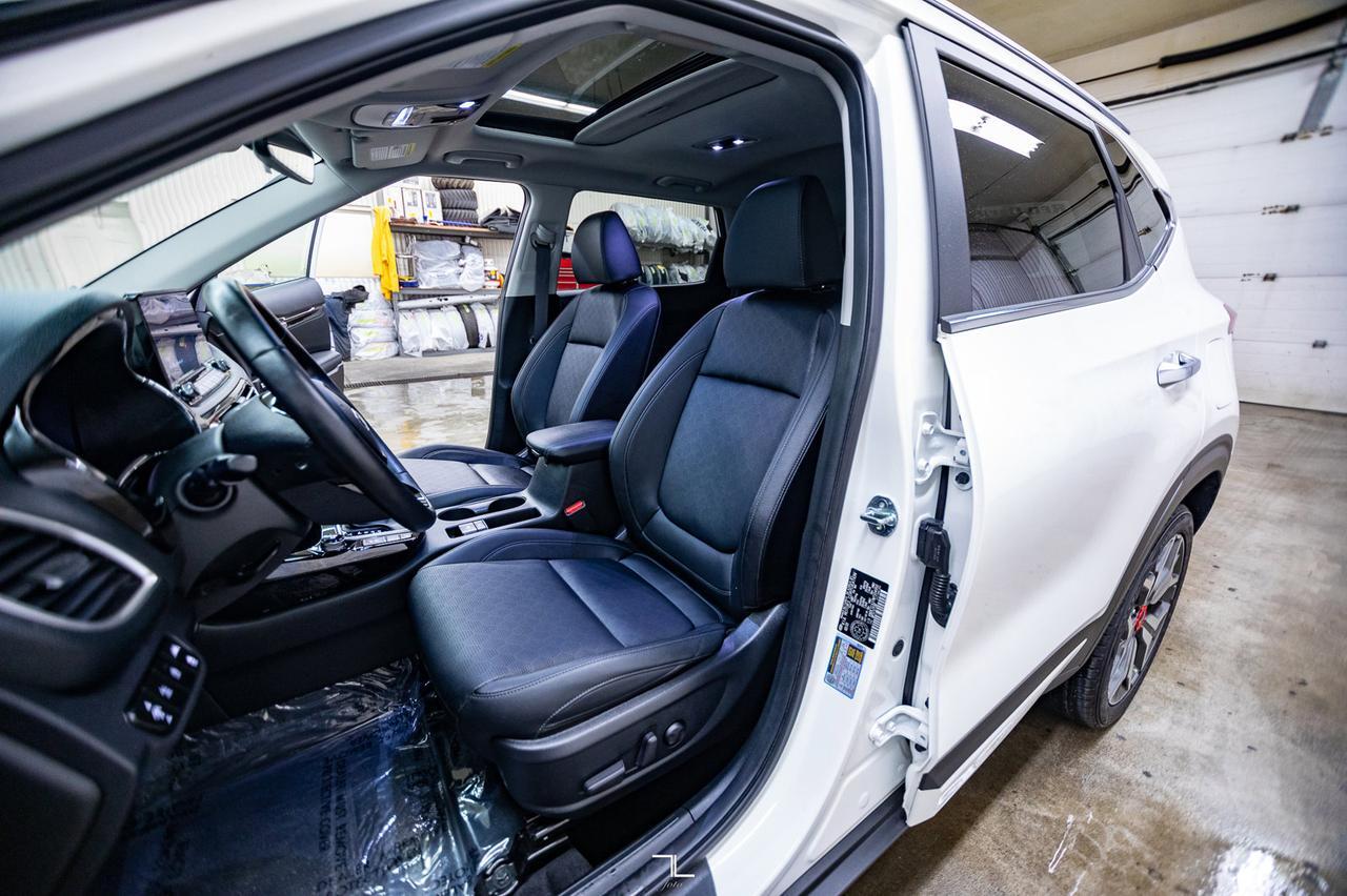 2021 Kia Seltos AWD SX Turbo Leather Roof Nav BCam Red Deer AB