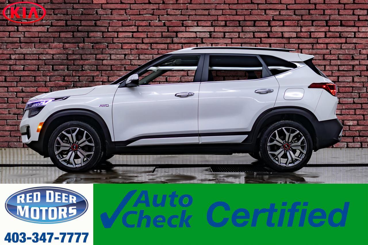 2021 Kia Seltos AWD SX Turbo Leather Roof Nav BCam