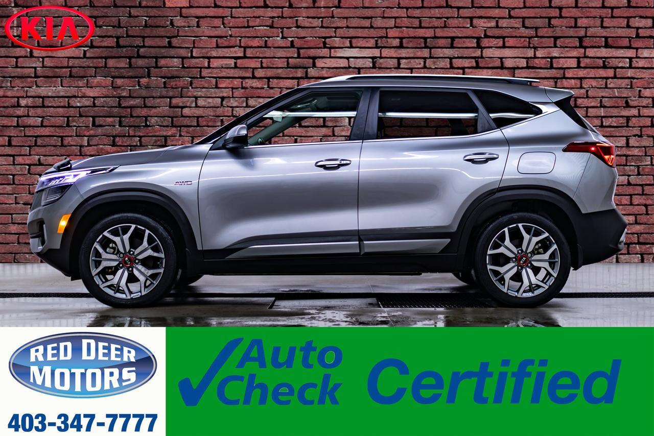 2021 Kia Seltos AWD SX Turbo Leather Roof Nav BCam