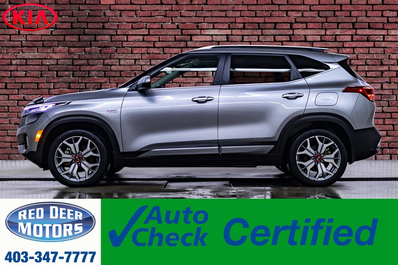 2021 Kia Seltos AWD SX Turbo Leather Roof Nav BCam