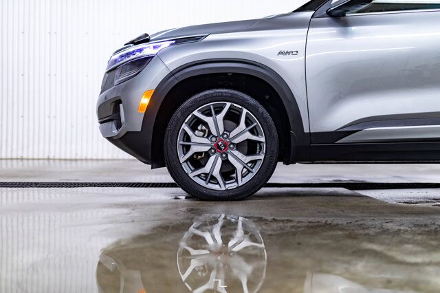 2021 Kia Seltos AWD SX Turbo Leather Roof Nav BCam Red Deer AB