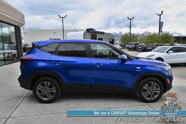 2021 Kia Seltos LX / AWD / Autostart / Power Mirrors, Windows & Locks / Apple CarPlay & Android Auto / Bluetooth / Backup Camera / Cruise Control / Aluminum Wheels / Block Heater / 31 MPG / 1-Owner Anchorage AK