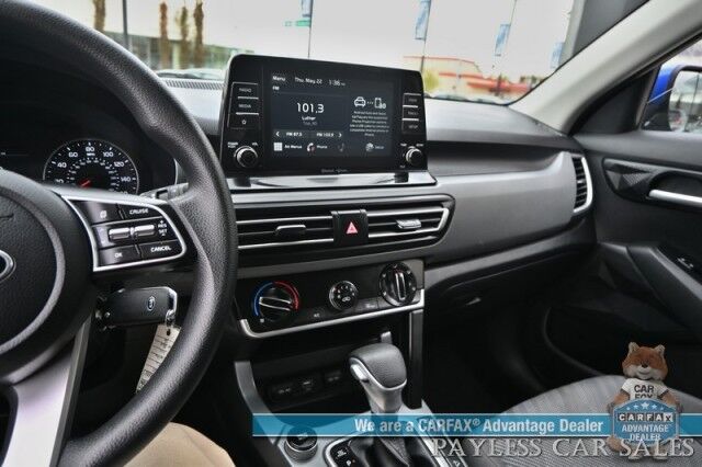 2021 Kia Seltos LX / AWD / Autostart / Power Mirrors, Windows & Locks / Apple CarPlay & Android Auto / Bluetooth / Backup Camera / Cruise Control / Aluminum Wheels / Block Heater / 31 MPG / 1-Owner Anchorage AK