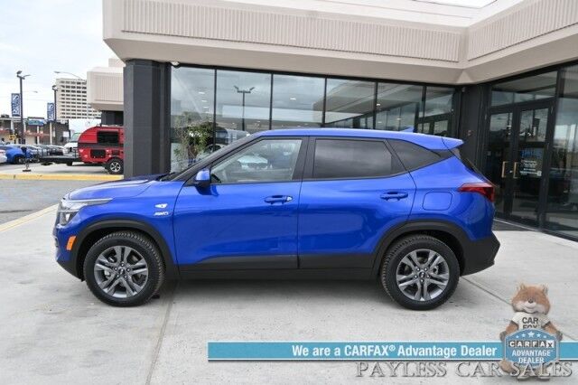 2021 Kia Seltos LX / AWD / Autostart / Power Mirrors, Windows & Locks / Apple CarPlay & Android Auto / Bluetooth / Backup Camera / Cruise Control / Aluminum Wheels / Block Heater / 31 MPG / 1-Owner Anchorage AK