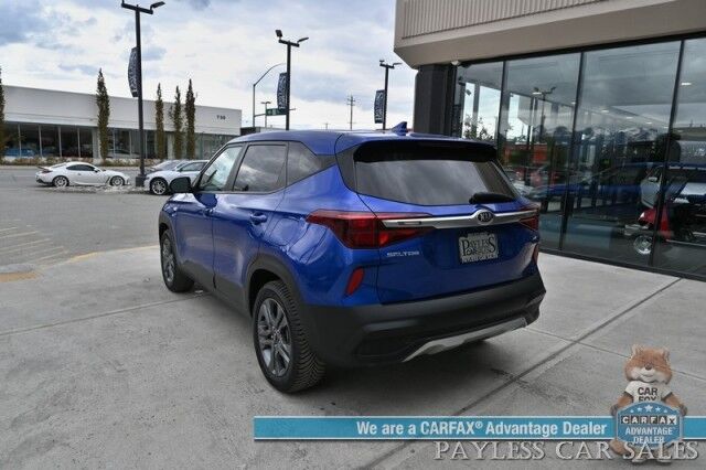 2021 Kia Seltos LX / AWD / Autostart / Power Mirrors, Windows & Locks / Apple CarPlay & Android Auto / Bluetooth / Backup Camera / Cruise Control / Aluminum Wheels / Block Heater / 31 MPG / 1-Owner Anchorage AK