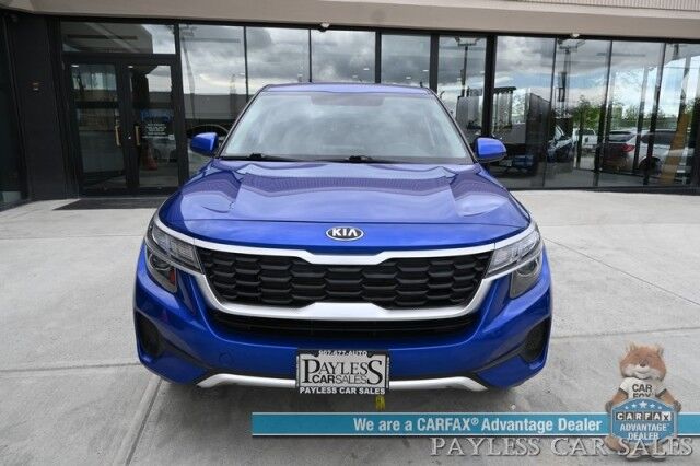 2021 Kia Seltos LX / AWD / Autostart / Power Mirrors, Windows & Locks / Apple CarPlay & Android Auto / Bluetooth / Backup Camera / Cruise Control / Aluminum Wheels / Block Heater / 31 MPG / 1-Owner Anchorage AK