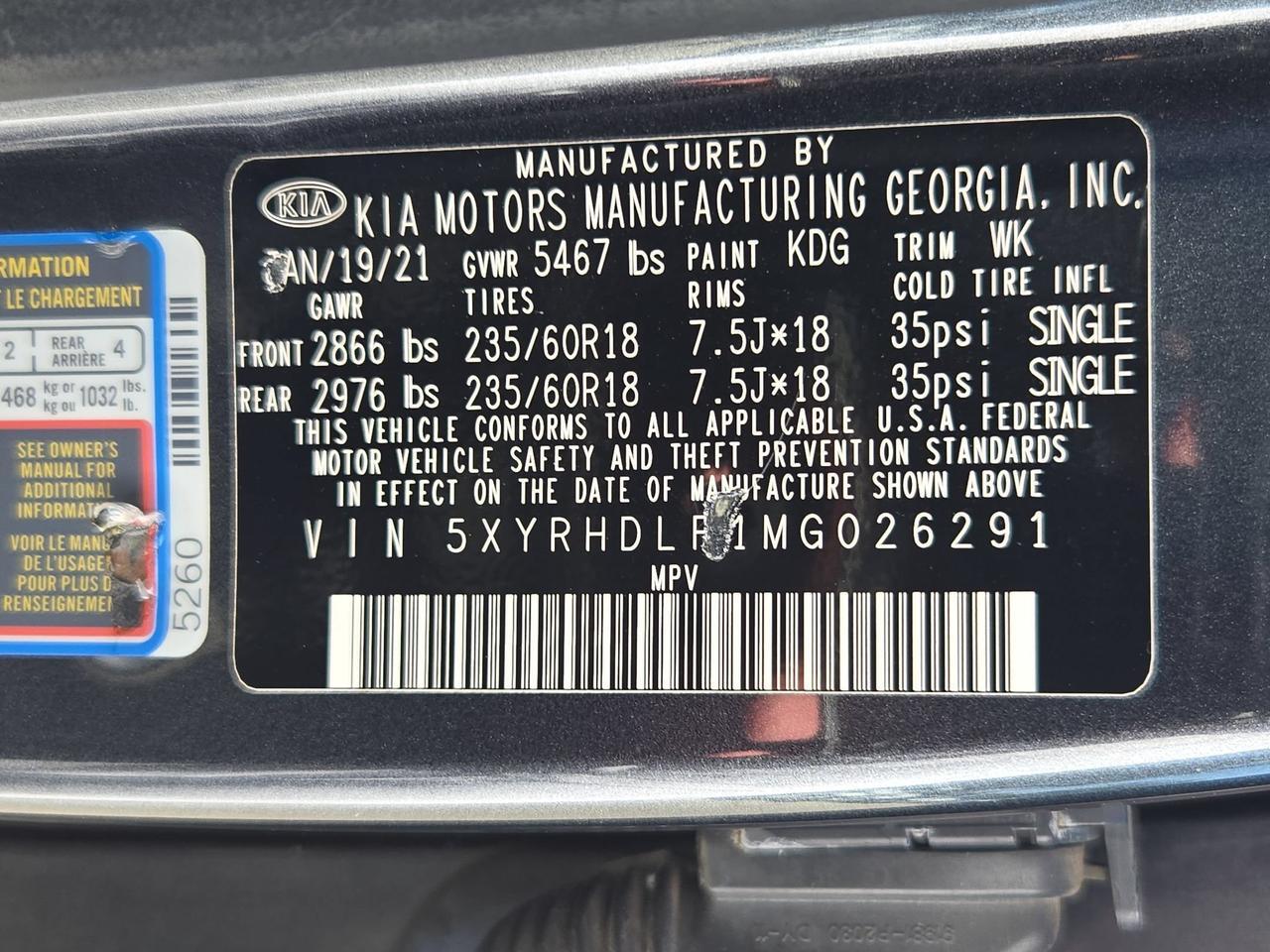 2021 Kia Sorento EX San Antonio TX