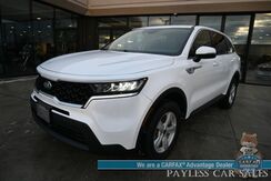 2021_Kia_Sorento_LX / AWD / Cloth Seats / Lane Departure & Collision Alert / Apple CarPlay & Android Auto / 3rd Row / Seats 7 / Back Up Camera / Cruise Control / USB Jacks / Alloy Wheels / Tow Pkg / 1-Owner_ Anchorage AK