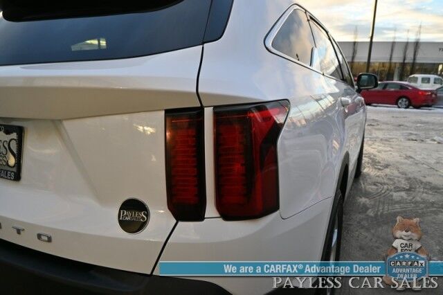 2021 Kia Sorento LX / AWD / Premium Cloth Seats / Lane Departure & Collision Alert / Apple CarPlay & Android Auto / Back Up Camera / Cruise Control / USB Jacks / 3rd Row / Seats 7 / Keyless Entry / Aluminum Wheels / Tow Pkg / 25 MPG / 1-Owner Anchorage AK 2021 Kia Sorento LX / AWD / Premium Cloth Seats / Lane Departure & Collision Alert / Apple CarPlay & Android Auto / Back Up Camera / Cruise Control / USB Jacks / 3rd Row / Seats 7 / Keyless Entry / Aluminum Wheels / Tow Pkg / 25 MPG / 1-Owner Anchorage AK