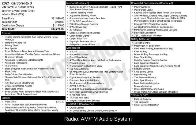 2021 Kia Sorento S Raleigh NC