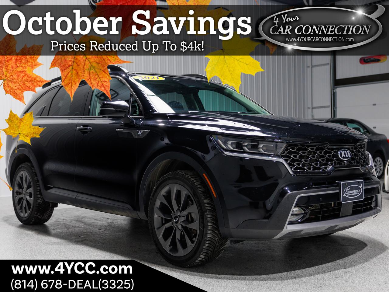 2021 Kia Sorento SX Prestige X-Line 6-Passenger AWD Cranberry PA