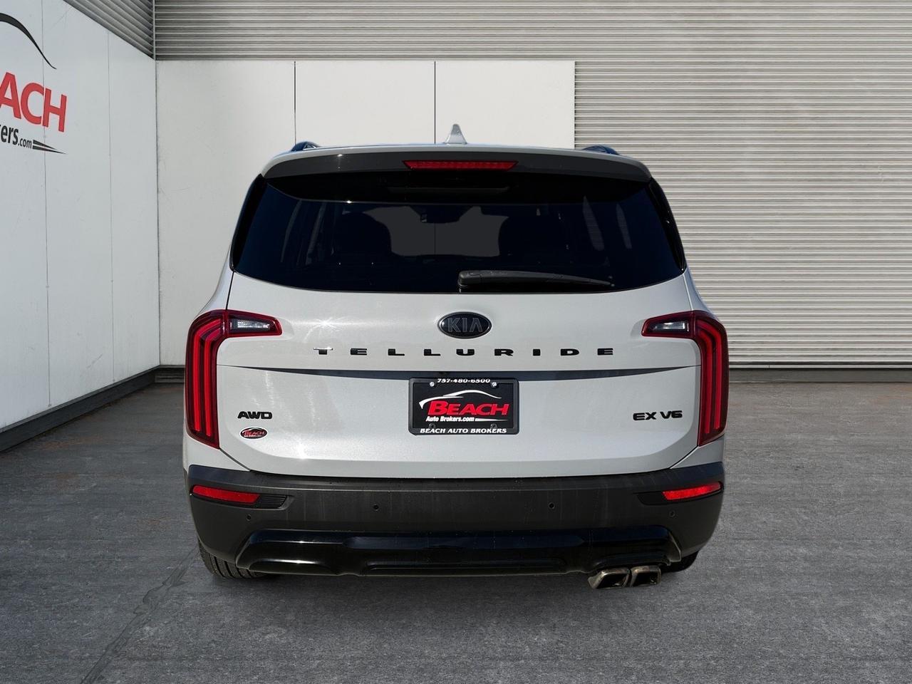 2021 Kia Telluride EX, HEATED AND VENTILATED SEATS, SUNROOF, POWER LIFTGATE, CAPTAINS CHAIRS, 3RD ROW, BLUETOOTH, POWER MIRRORS W/ BLINDSPOT ALERT, ONLY 1 OWNER, CLEAN CARFAX! Norfolk VA