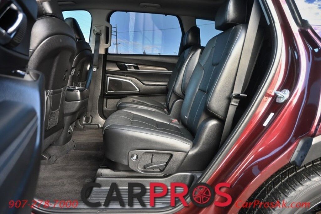 2021 Kia Telluride SX - 3.8L V6 - Prestige Pkg - Heated & Cooled Leather Seats - Remote Start - Harman Kardon Premium Sound - Navigation - 360 Backup Camera - Blind Spot Monitor - Dual Sunroof - 2nd Row Captains Chairs - Seats 7 - Tow Pkg - Low Miles Anchorage AK
