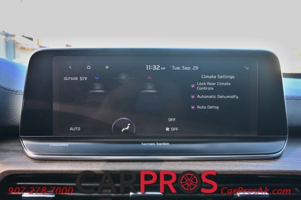 2021 Kia Telluride SX - 3.8L V6 - Prestige Pkg - Heated & Cooled Leather Seats - Remote Start - Harman Kardon Premium Sound - Navigation - 360 Backup Camera - Blind Spot Monitor - Dual Sunroof - 2nd Row Captains Chairs - Seats 7 - Tow Pkg - Low Miles Anchorage AK