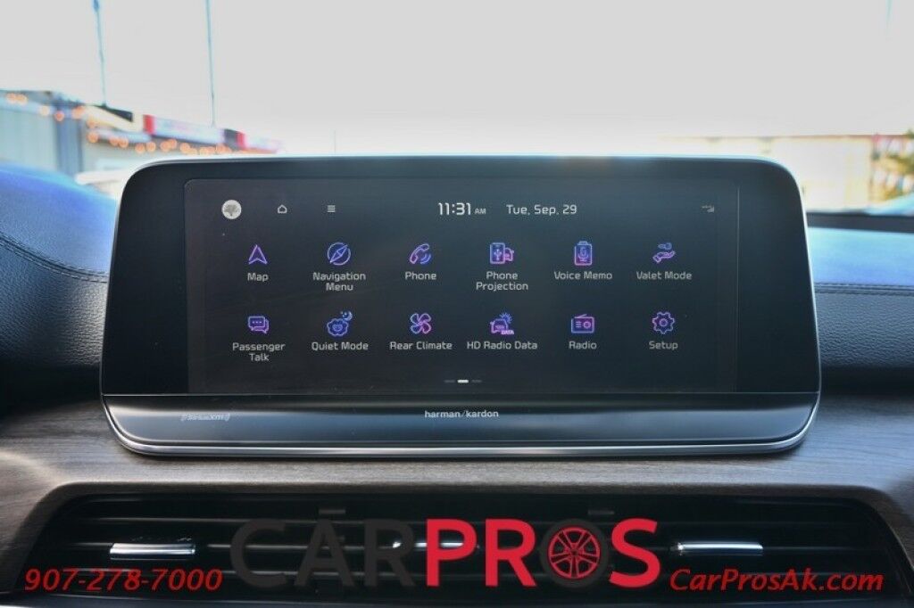 2021 Kia Telluride SX - 3.8L V6 - Prestige Pkg - Heated & Cooled Leather Seats - Remote Start - Harman Kardon Premium Sound - Navigation - 360 Backup Camera - Blind Spot Monitor - Dual Sunroof - 2nd Row Captains Chairs - Seats 7 - Tow Pkg - Low Miles Anchorage AK