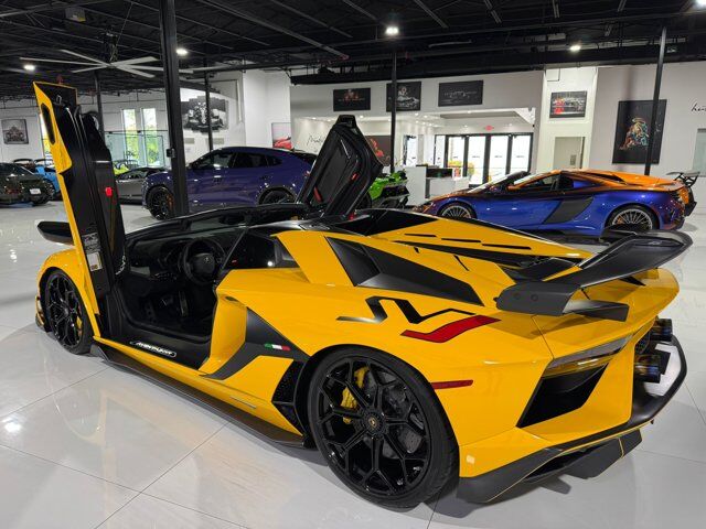 2021 Lamborghini Aventador SVJ Roadster Ad Personam interior, Sensonum audio, carbon galore and more!! Fort Lauderdale FL