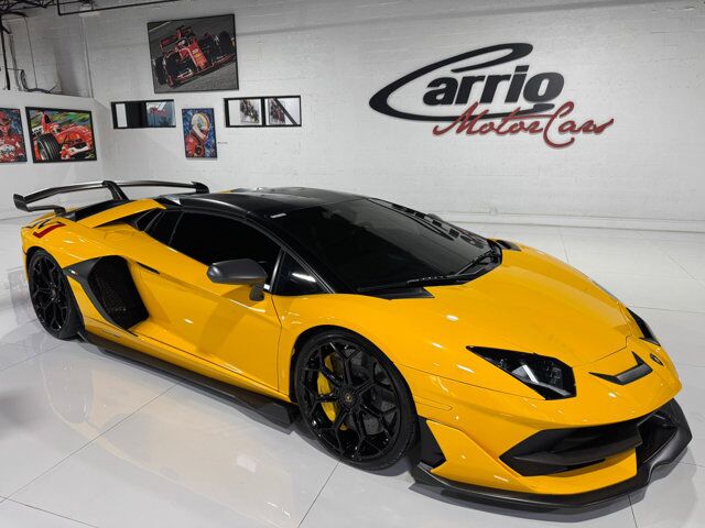 2021 Lamborghini Aventador SVJ Roadster Ad Personam interior, Sensonum audio, carbon galore and more!! Fort Lauderdale FL