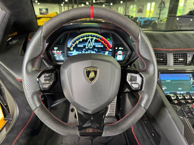 2021 Lamborghini Aventador SVJ Roadster Ad Personam interior, Sensonum audio, carbon galore and more!! Fort Lauderdale FL