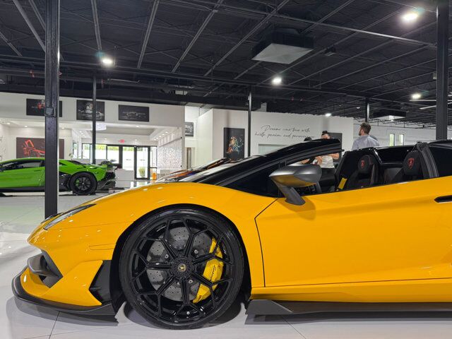2021 Lamborghini Aventador SVJ Roadster Ad Personam interior, Sensonum audio, carbon galore and more!! Fort Lauderdale FL