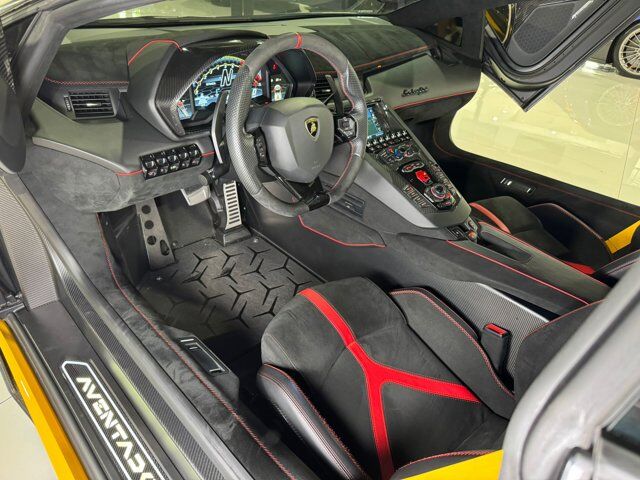 2021 Lamborghini Aventador SVJ Roadster Ad Personam interior, Sensonum audio, carbon galore and more!! Fort Lauderdale FL