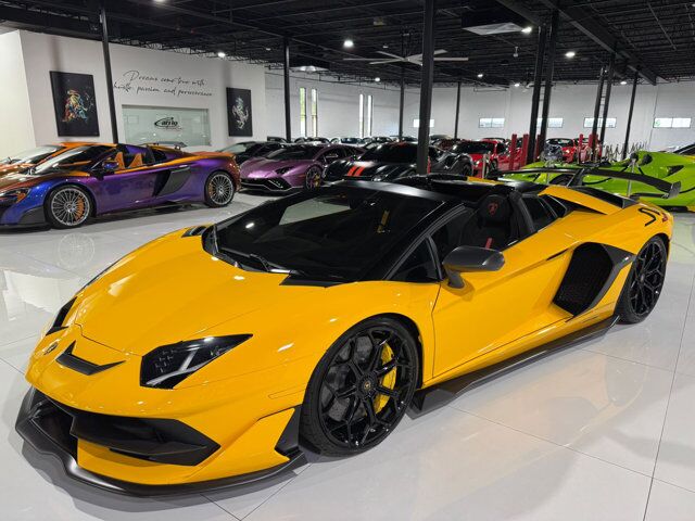 2021 Lamborghini Aventador SVJ Roadster Ad Personam interior, Sensonum audio, carbon galore and more!! Fort Lauderdale FL