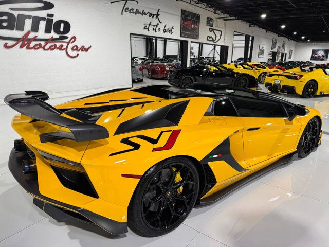 2021 Lamborghini Aventador SVJ Roadster Ad Personam interior, Sensonum audio, carbon galore and more!! Fort Lauderdale FL
