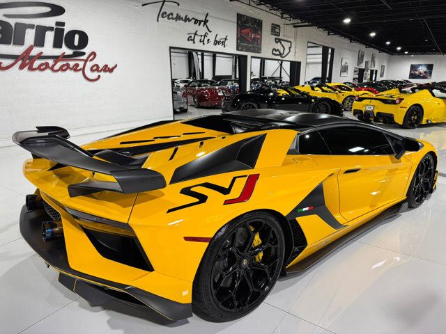 2021 Lamborghini Aventador SVJ Roadster Ad Personam interior, Sensonum audio, carbon galore and more!! Fort Lauderdale FL
