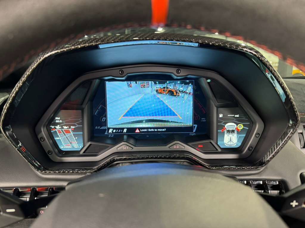 2021 Lamborghini Aventador SVJ Roadster Arancio Xanto paint, Ad Personam interior, exposed carbon "SVJ" AND MUCH MORE!!! Fort Lauderdale FL