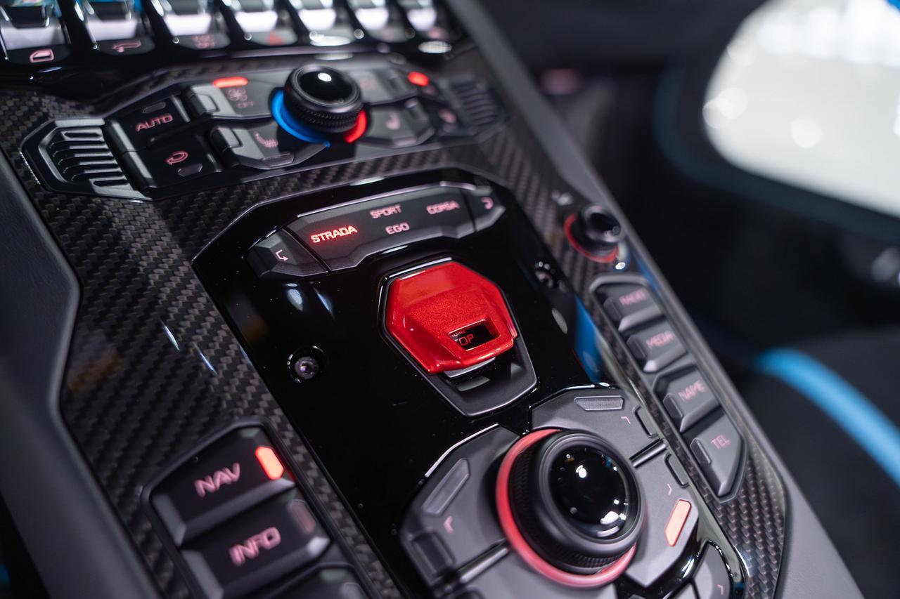 2021 Lamborghini Aventador SVJ Roadster Blu Cepheus paint/calipers, Ad Personam interior, painted "SVJ", carbon galore & MORE!! Fort Lauderdale FL