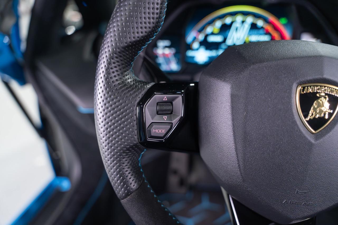 2021 Lamborghini Aventador SVJ Roadster Blu Cepheus paint/calipers, Ad Personam interior, painted "SVJ", carbon galore & MORE!! Fort Lauderdale FL