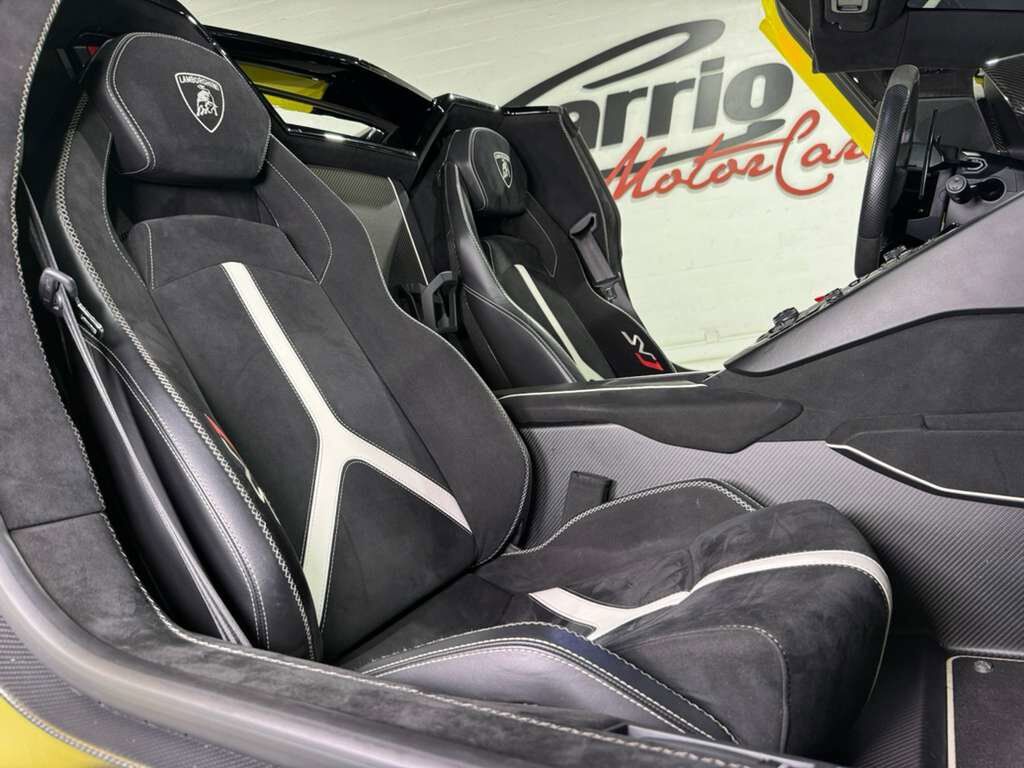 2021 Lamborghini Aventador SVJ Roadster Giallo Tenerife paint, comfort seats, Sensonum Audio system, carbon galore AND MORE!! Fort Lauderdale FL