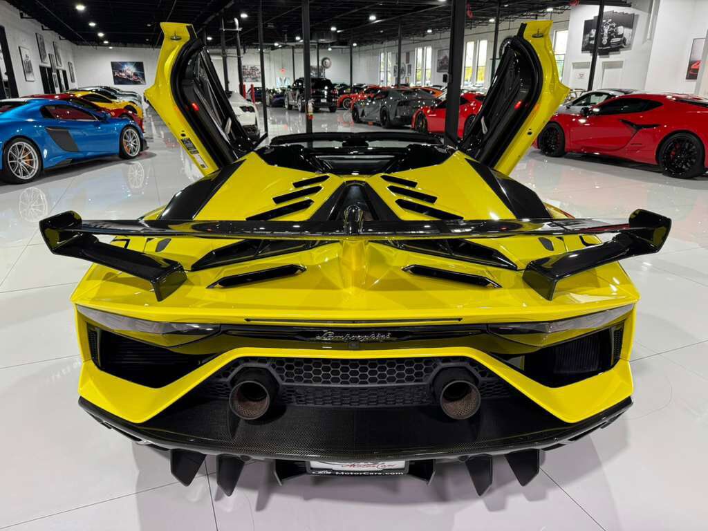 2021 Lamborghini Aventador SVJ Roadster Giallo Tenerife paint, comfort seats, Sensonum Audio system, carbon galore AND MORE!! Fort Lauderdale FL