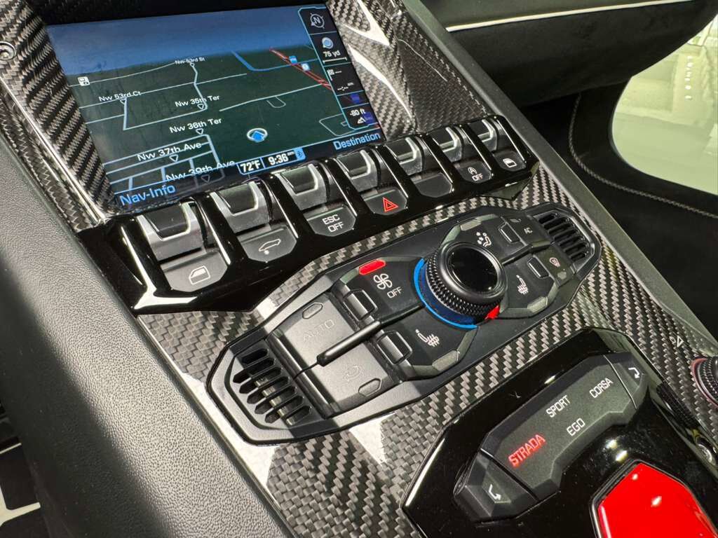 2021 Lamborghini Aventador SVJ Roadster Giallo Tenerife paint, comfort seats, Sensonum Audio system, carbon galore AND MORE!! Fort Lauderdale FL